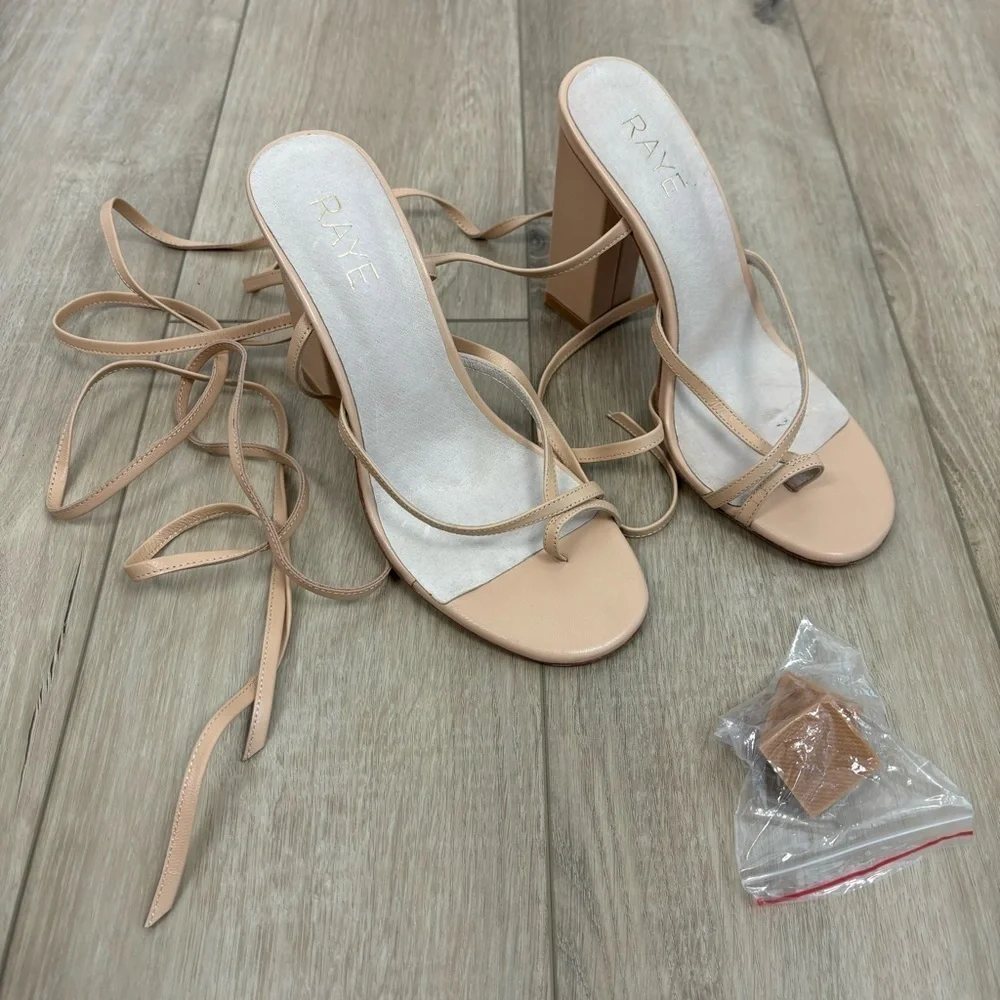 RAYE Anthea Heel in Nude Size 8